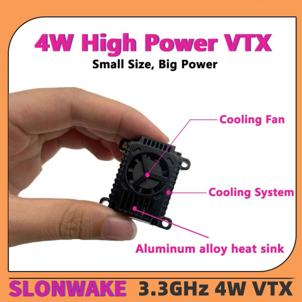 SLONWAKE FPV 3.3G 16CH 4000mW  - مراجعة Fpv Drone Frame وسعره