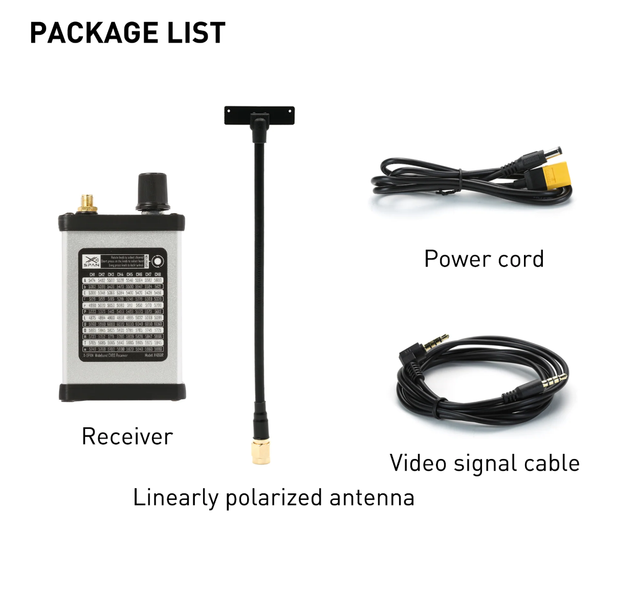 RushFpv 6.1G-7.2G / 4.8G-6.1G  - مراجعة Fpv Drone Receiver وسعره