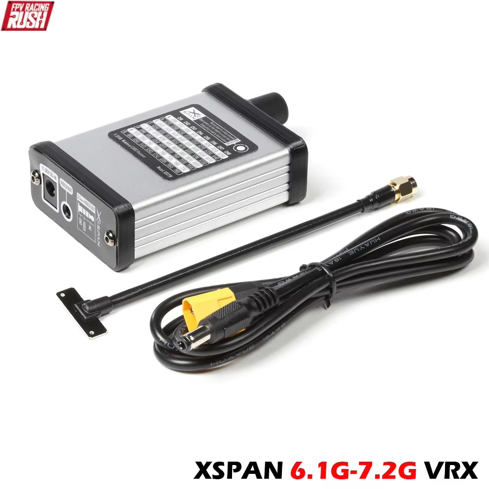 RushFpv 6.1G-7.2G / 4.8G-6.1G  - مراجعة Fpv Drone Receiver وسعره