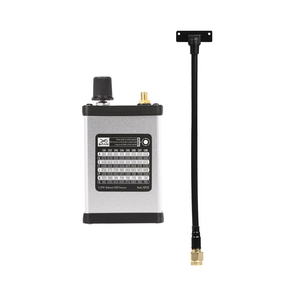 RushFpv 6.1G-7.2G / 4.8G-6.1G  - مراجعة Fpv Drone Receiver وسعره