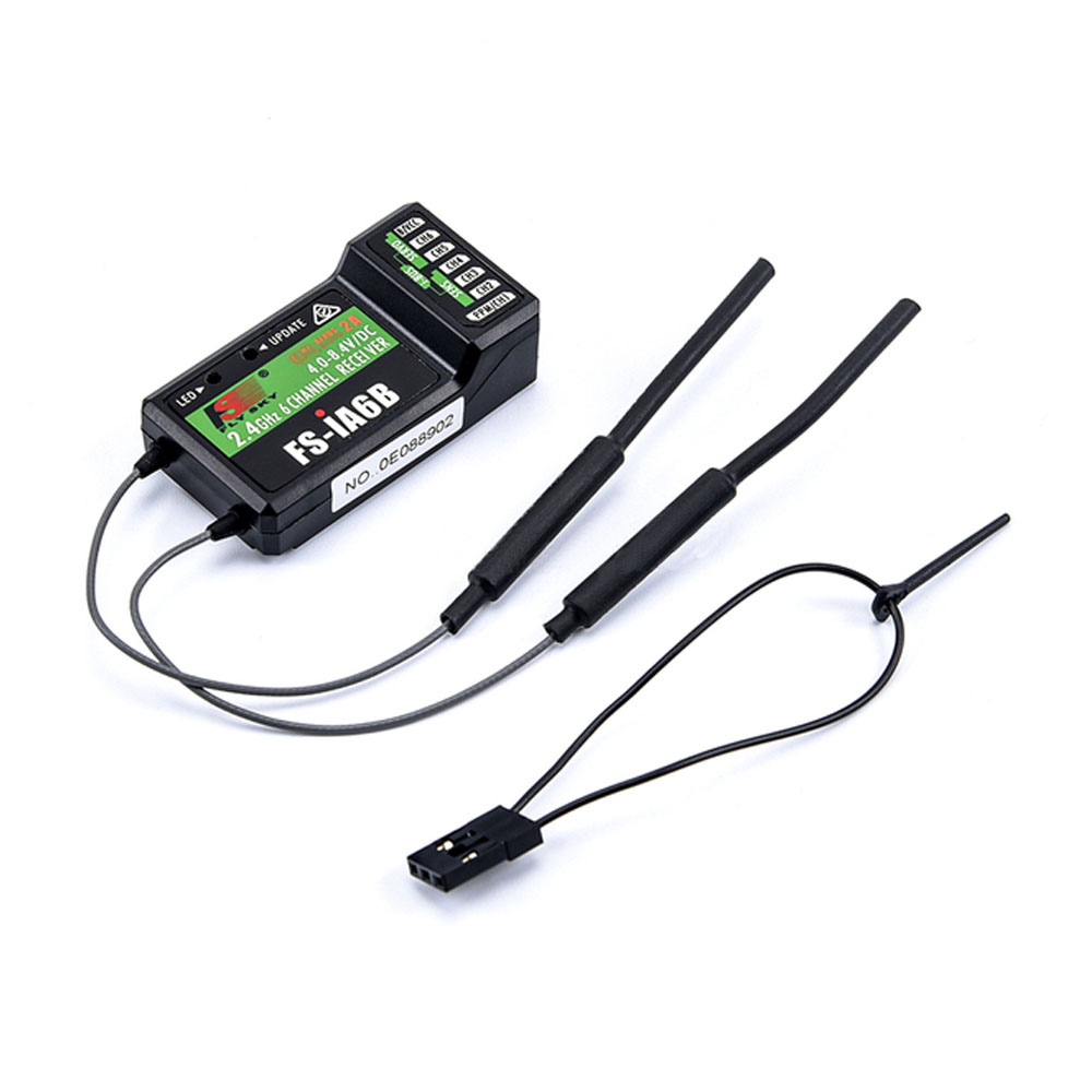 Flysky RC Receiver FS-IA6 IA6B - مراجعة Fpv Drone Receiver وسعره