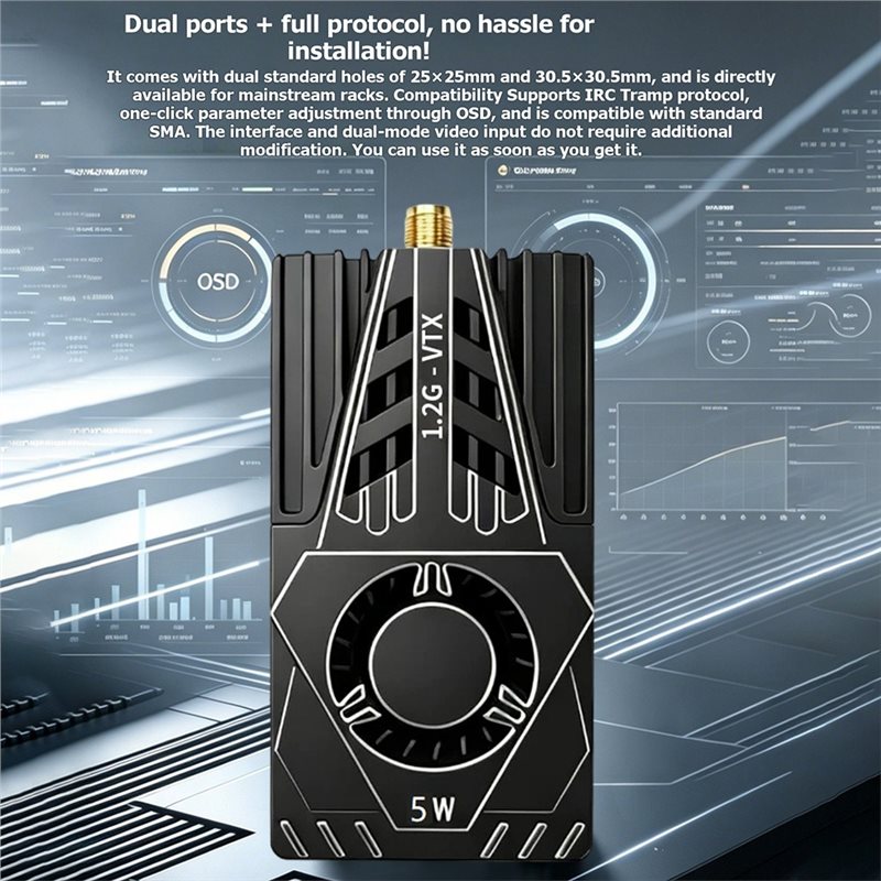 VTX For FPV Video Transmitter  - مراجعة Fpv Drone Vtx وسعره