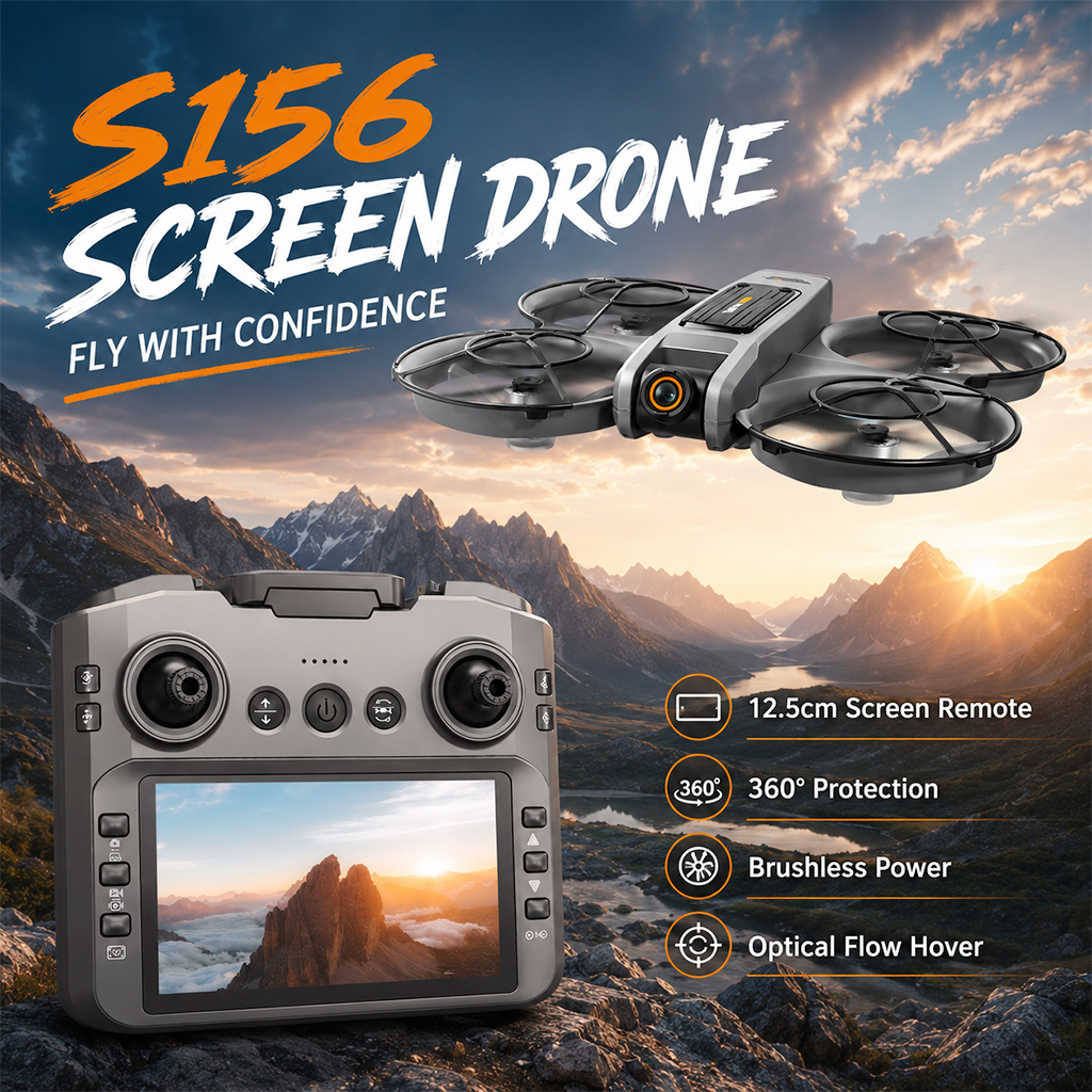 ZNLYRION S156 RC Drone 8K Dual - مراجعة Fpv Drone Bag وسعره