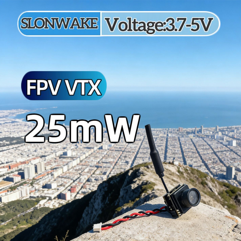 SLONWAKE FPV 25mW power simula - مراجعة Fpv Drone Frame وسعره