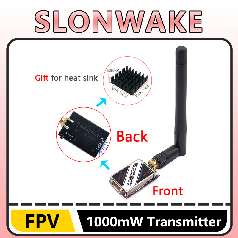 SLONWAKE  5.8G 48CH 1W VTX 100 - مراجعة Fpv Drone Frame وسعره