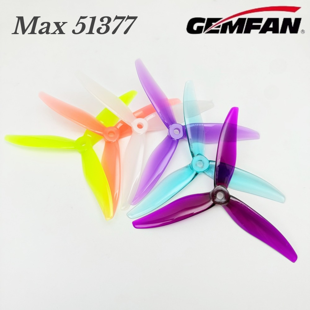 2Pairs Gemfan Hurricane 51377  - مراجعة Fpv Drone Propeller وسعره