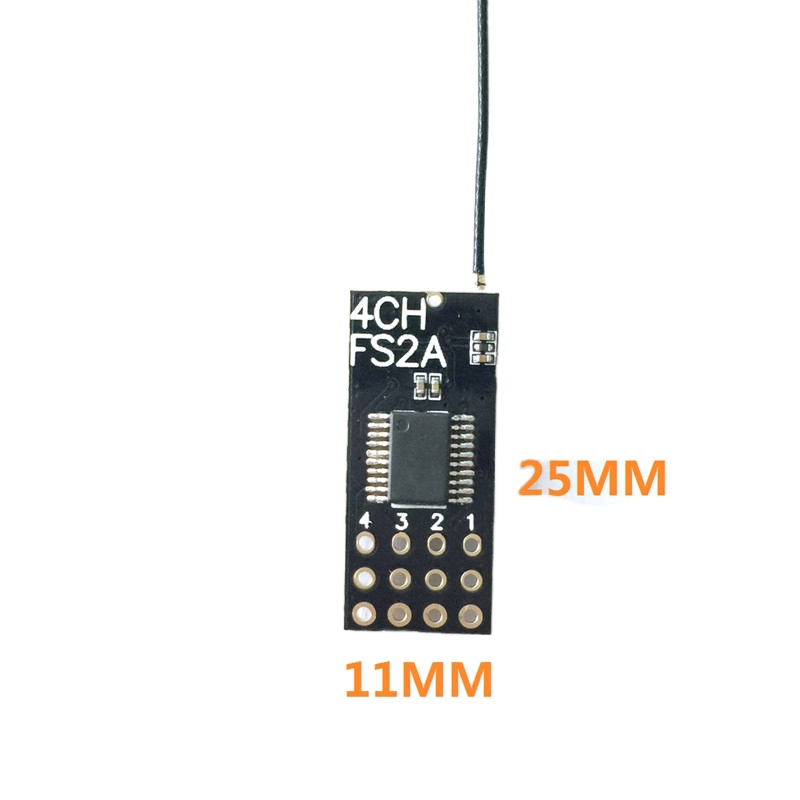Flysky FS2A Mini Receiver 4CH  - مراجعة Fpv Drone Flight Controller وسعره