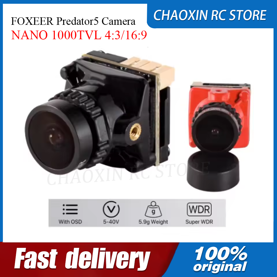 FOXEER Predator5 Camera NANO 1 - مراجعة Fpv Drone Camera وسعره