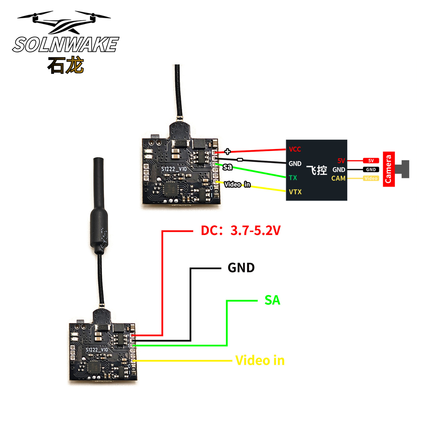 SLONWAKE Nano 5.8G 48CH 200mW  - مراجعة Fpv Drone Frame وسعره