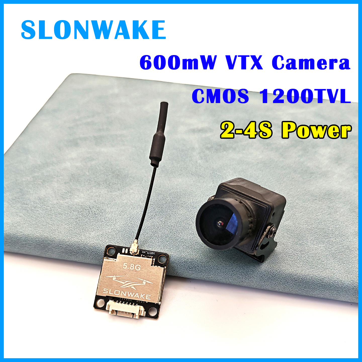 SLONWAKE Ready to use 5.8G 48C - مراجعة Fpv Drone Frame وسعره