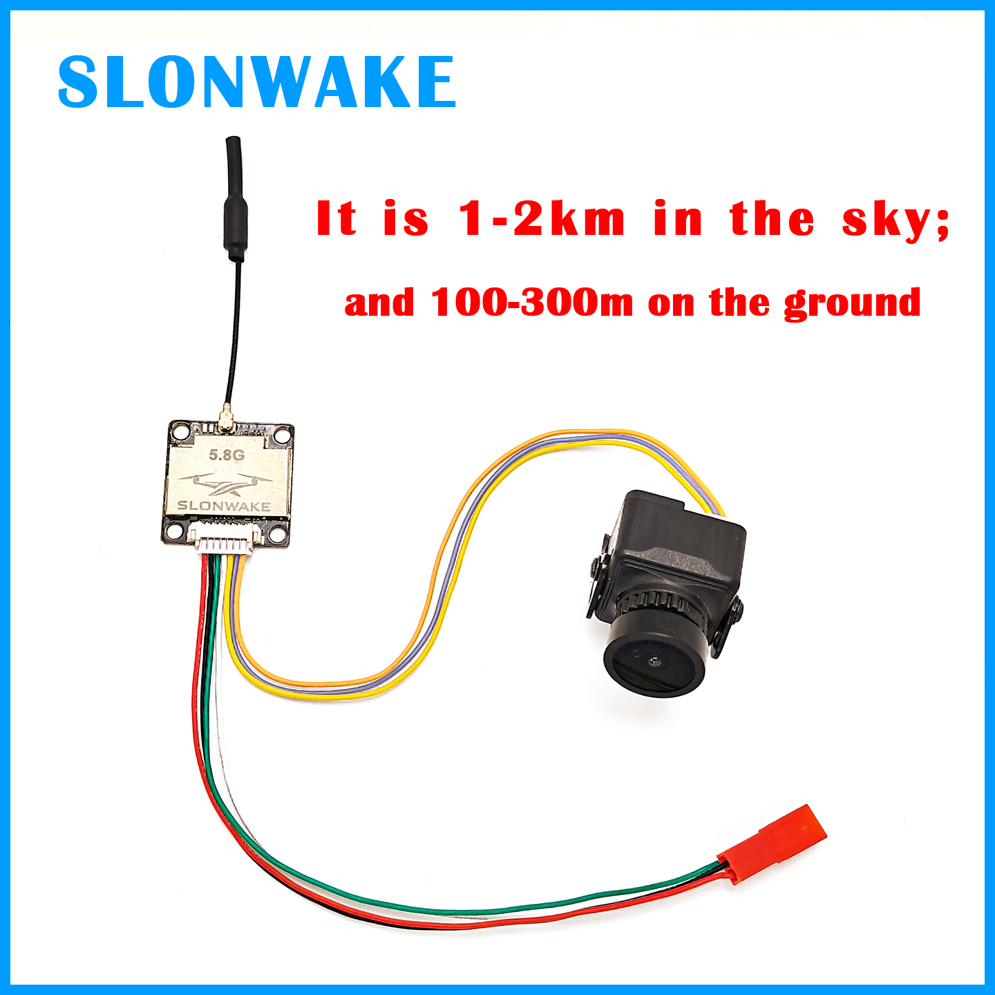 SLONWAKE Ready to use 5.8G 48C - مراجعة Fpv Drone Frame وسعره