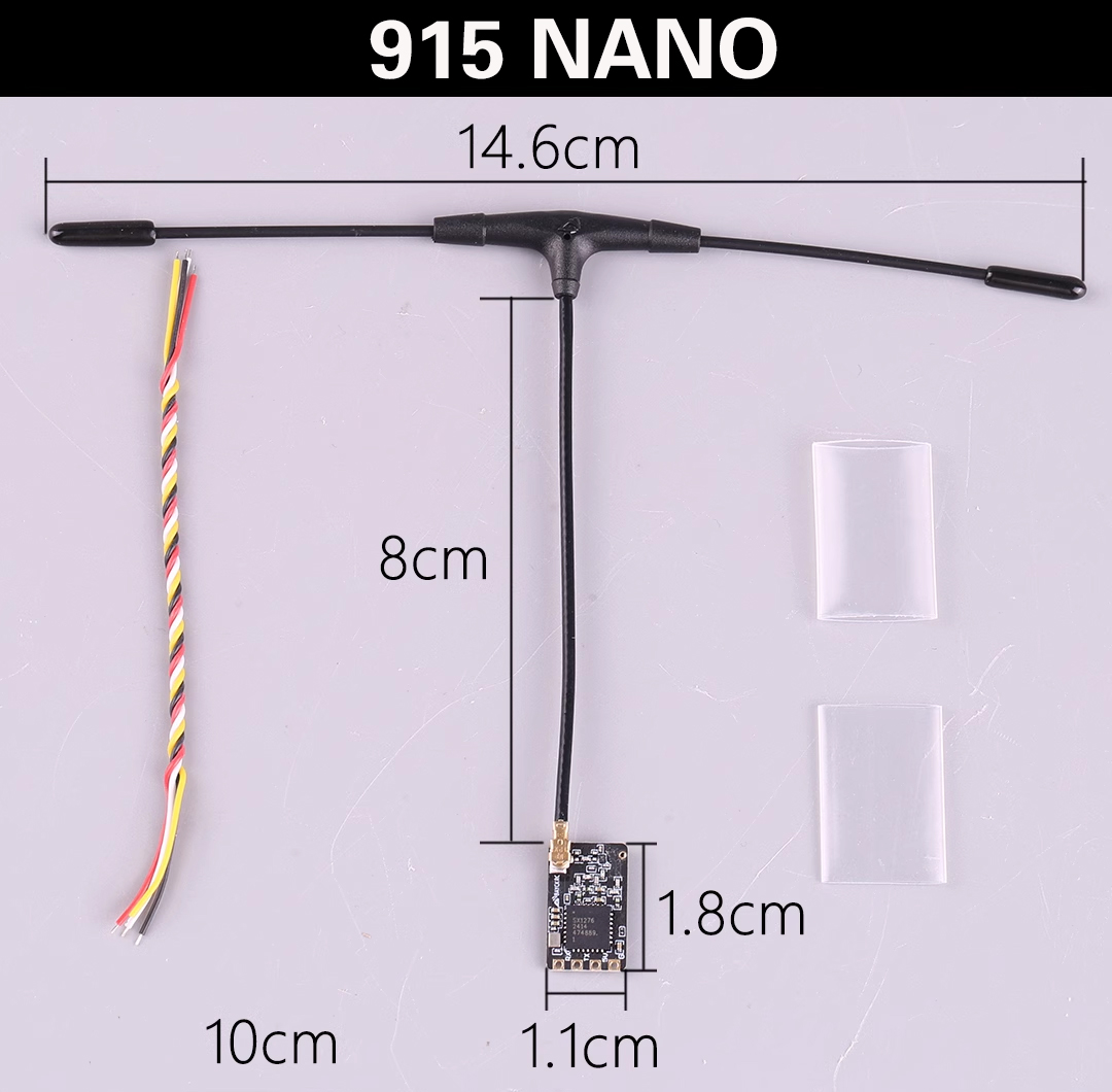 BAYCK ExpressLRS 915MHz Nano R - مراجعة Fpv Drone Antenna وسعره