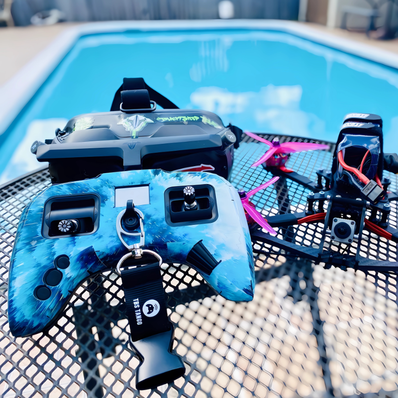 TBS Transmitter Lanyard TEAM B - مراجعة Fpv Drone Battery وسعره