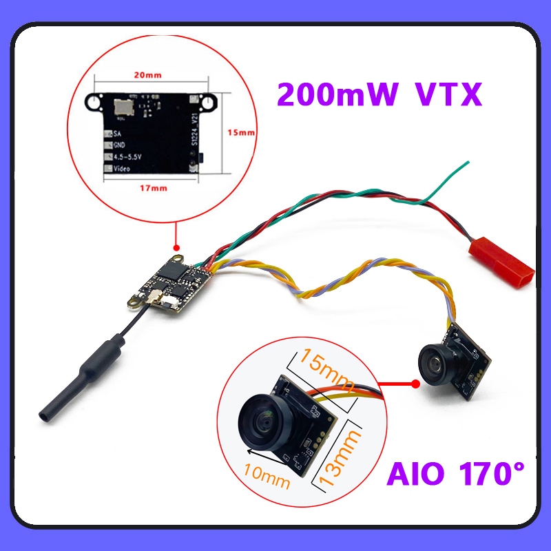 SLONWAKE 5.8G 1200TVL FPV Came - مراجعة Fpv Drone Frame وسعره
