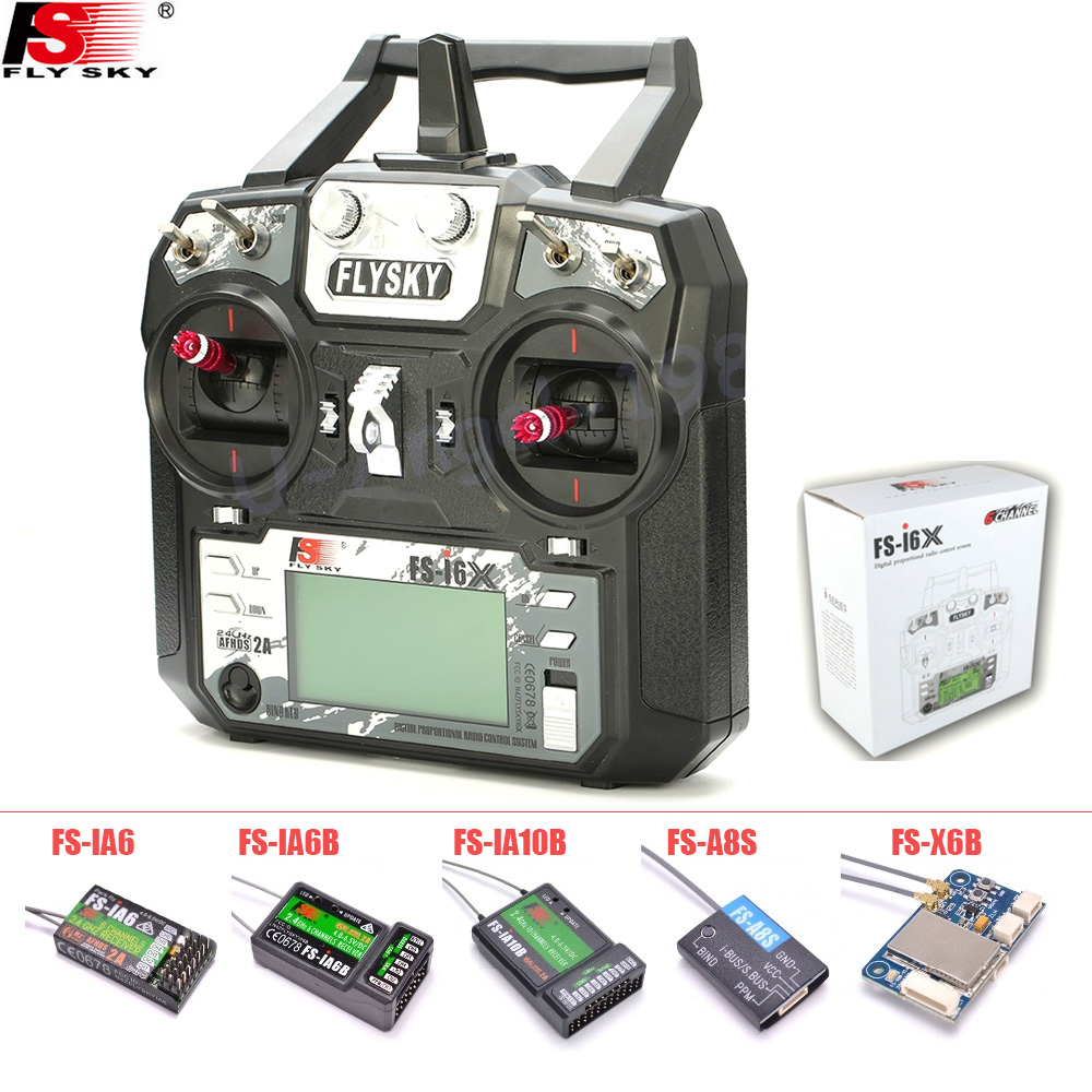 FLYSKY FS-i6X FS i6X 10CH 2.4G - مراجعة Fpv Drone Flight Controller وسعره