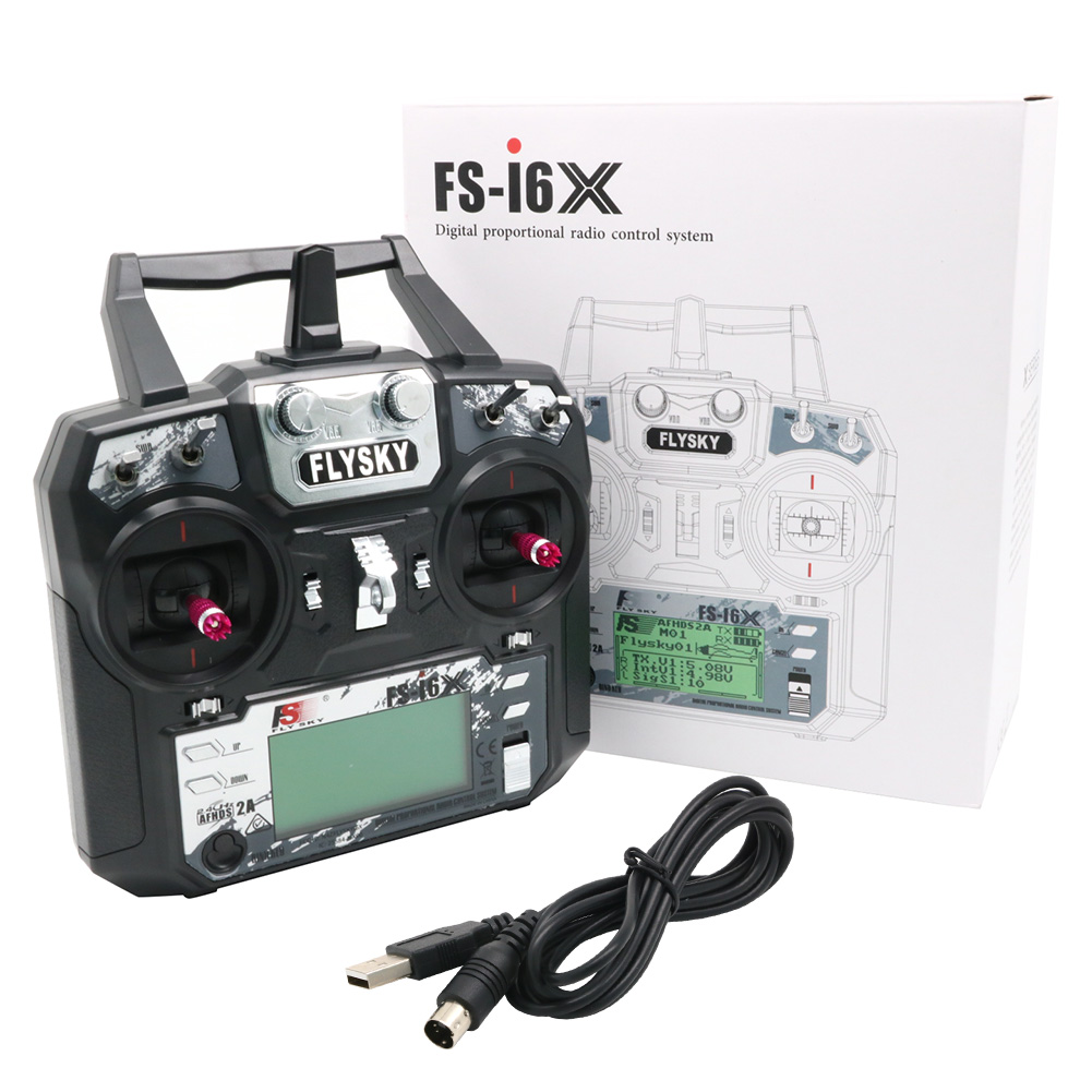 FLYSKY FS-i6X FS i6X 10CH 2.4G - مراجعة Fpv Drone Flight Controller وسعره