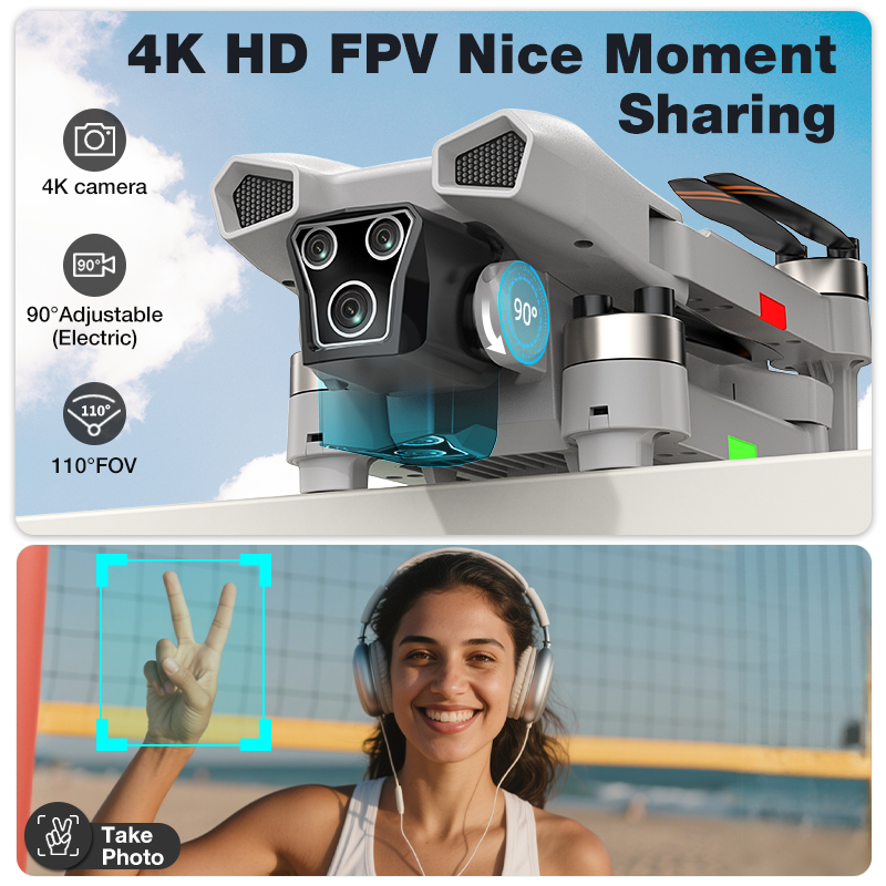 NEW Hot L017 Pro Drone Brushle - مراجعة Fpv Drone Charger وسعره