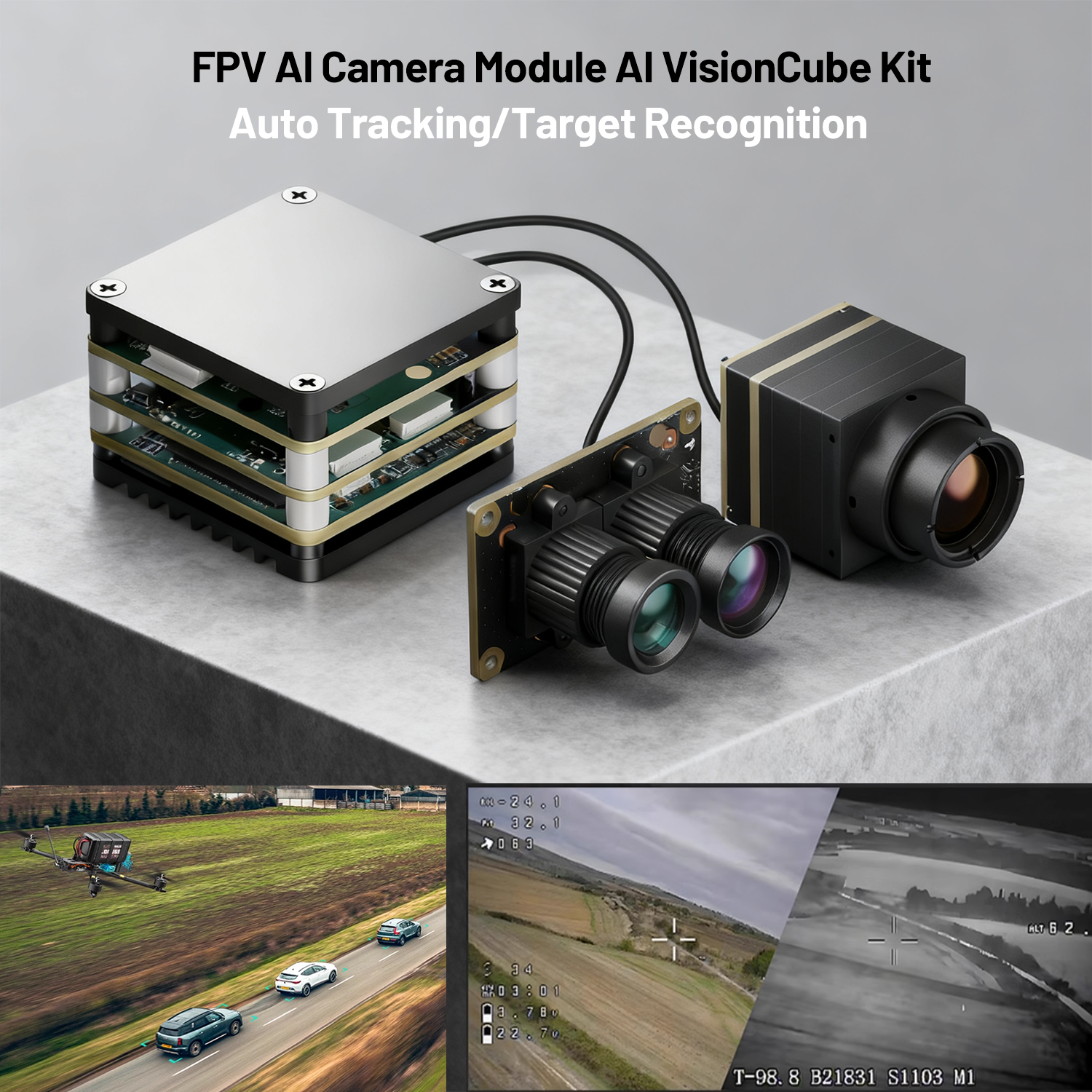 FPV AI Camera Module AI Vision - مراجعة Fpv Drone Kit وسعره