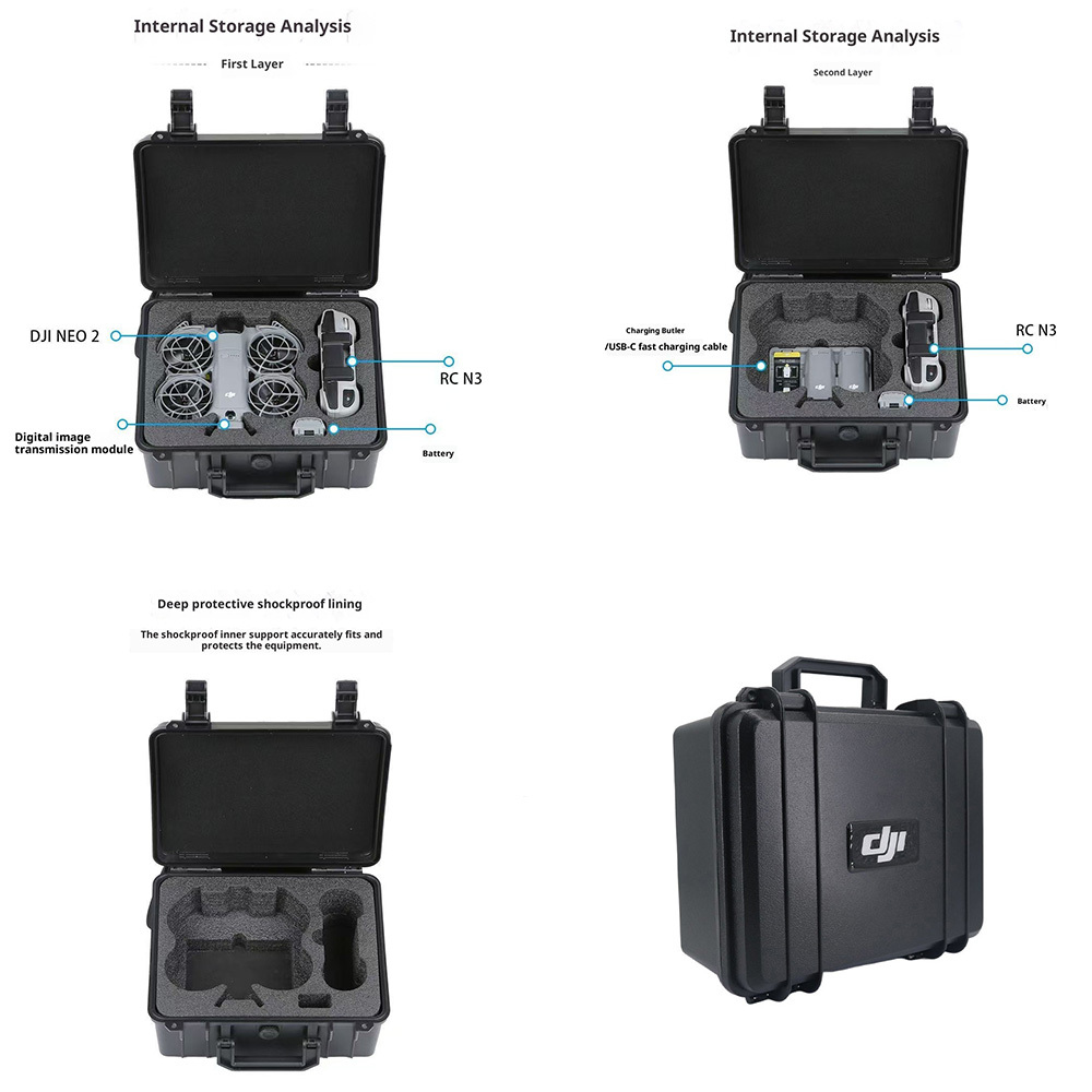 Suitable for DJI NEO2 Protecti - مراجعة Fpv Drone Bag وسعره