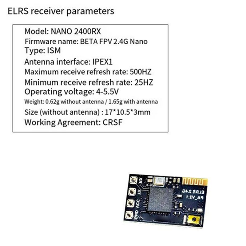 CYGJ-10PCS ELRS 2.4Ghz Receive - مراجعة Fpv Drone Antenna وسعره